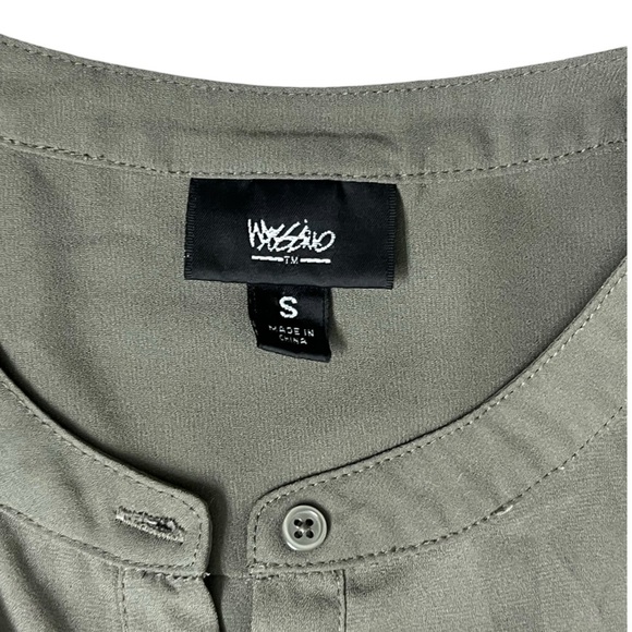 Mossimo Supply Co Green Sleeveless A-Line Dress - Picture 7 of 12